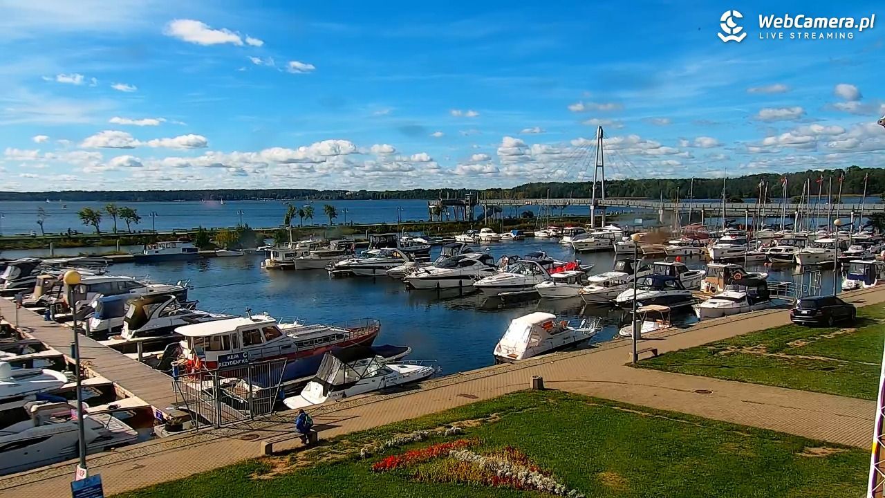 Zobacz malowniczą Marinę w Giżycku - oglądaj